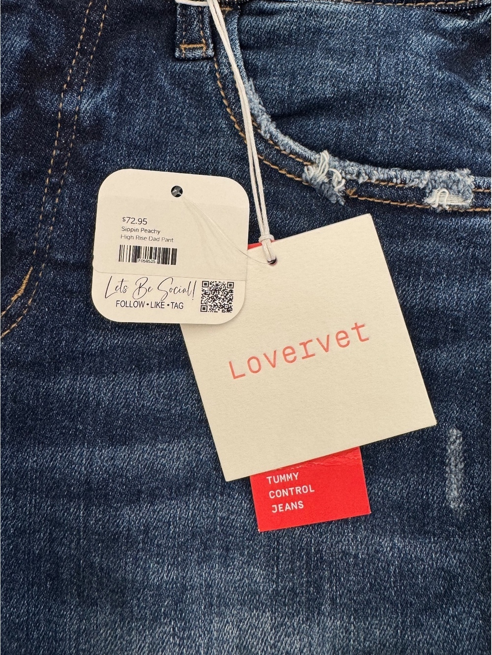 Lovervet Tummy Control Jeans - Picture 4 of 8